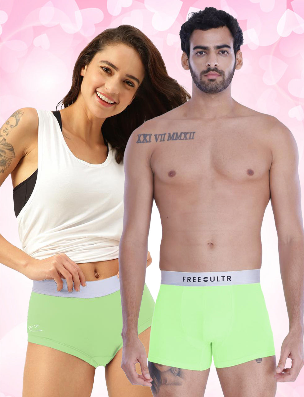 Experience the perfect fit: Freecultr trunks offer superior comfort and support compared to Jockey's low-rise styles.