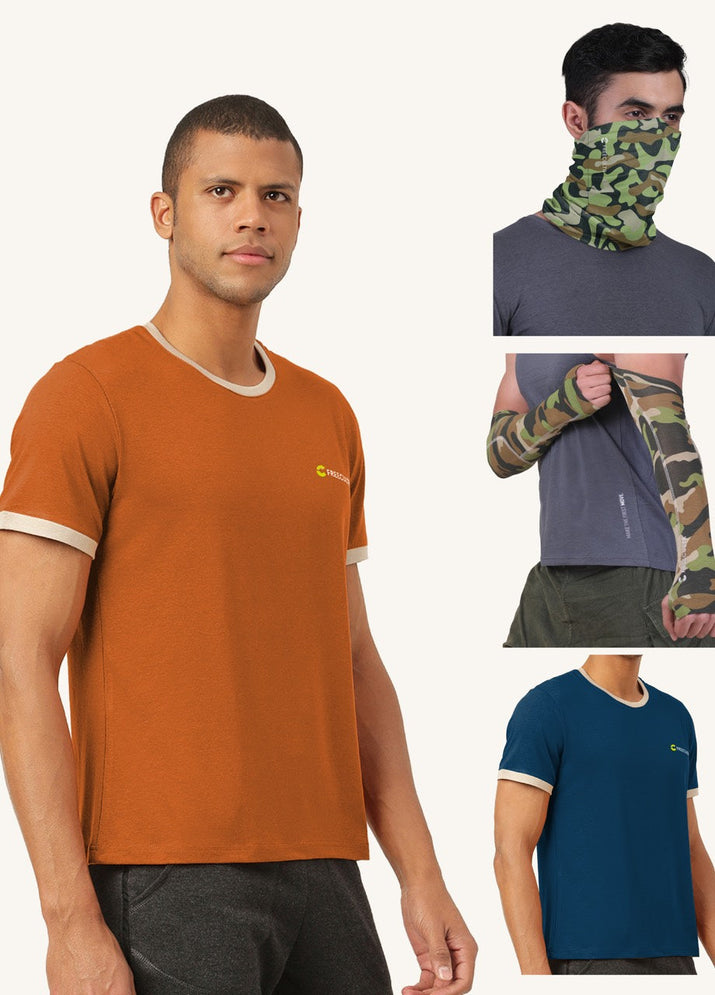 A curated selection of natural, cooling fabrics perfect for summer wardrobes.