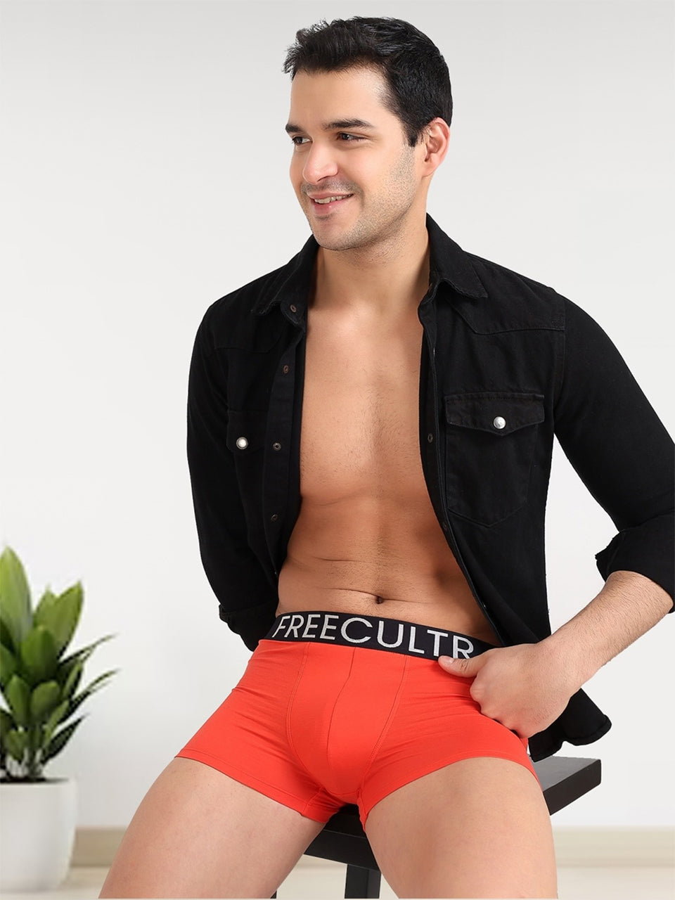 Men's Cotton Trunks – Breathable Comfort & All-Day Support