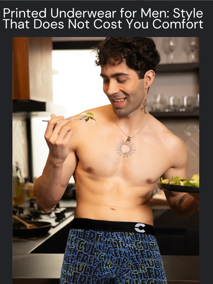 Printed Underwear for Men: Style That Does Not Cost You Comfort