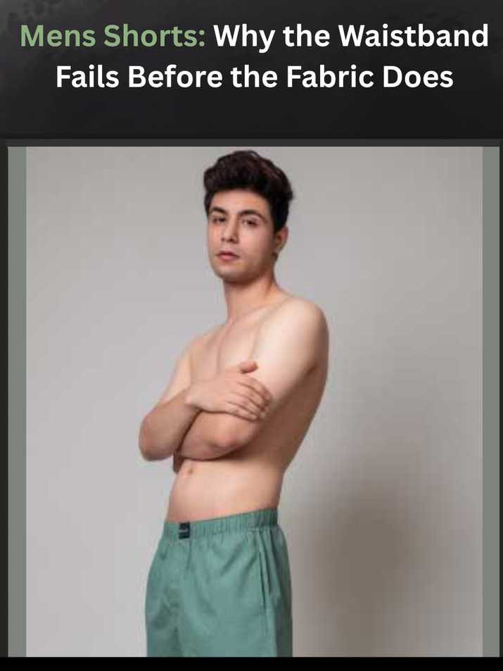 Mens Shorts: Why the Waistband Fails Before the Fabric Does