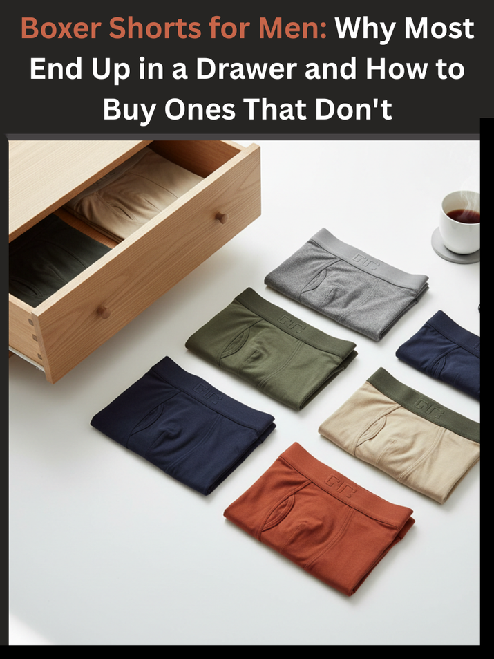 Boxer Shorts for Men: Why Most End Up in a Drawer and How to Buy Ones That Don't