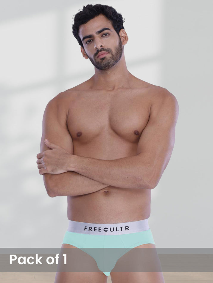 Image of a person wearing moisture-wicking underwear to stay fresh and comfortable.