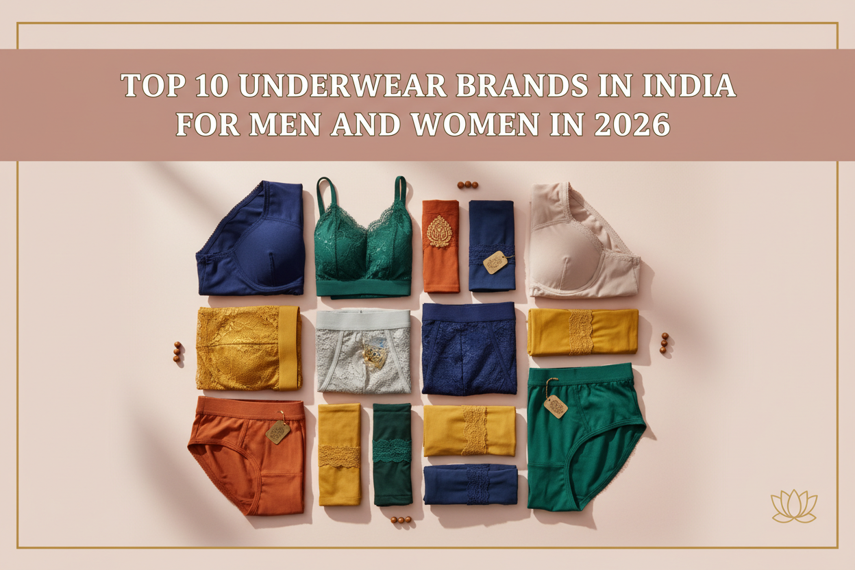 Top 10 Underwear Brands in India for Men and Women in 2026