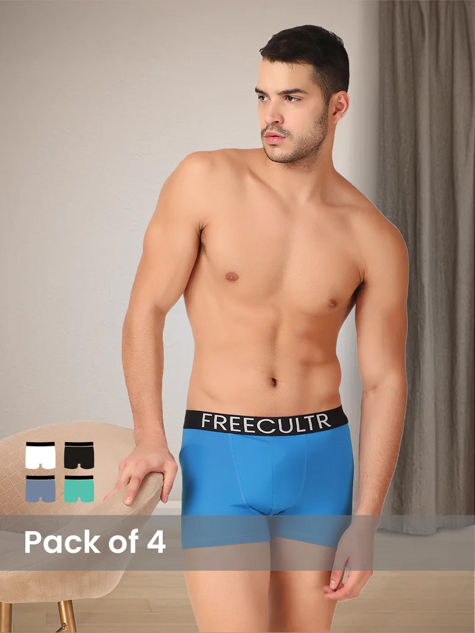 Men's Branded Trunks – Premium Comfort & Stylish Design