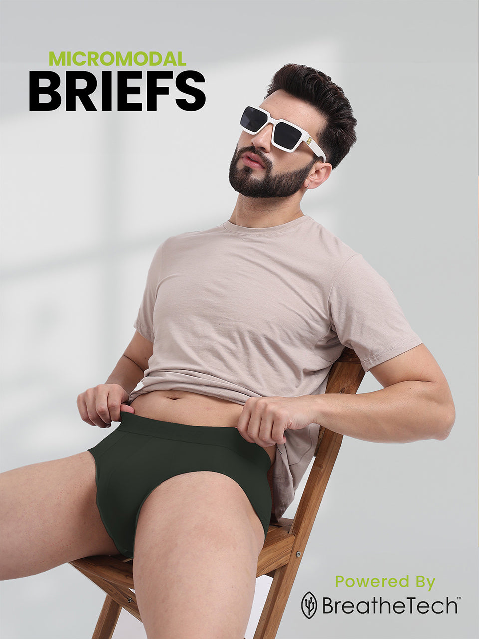 Men's Brief And Women's Hipster Panties (Pack of 2)