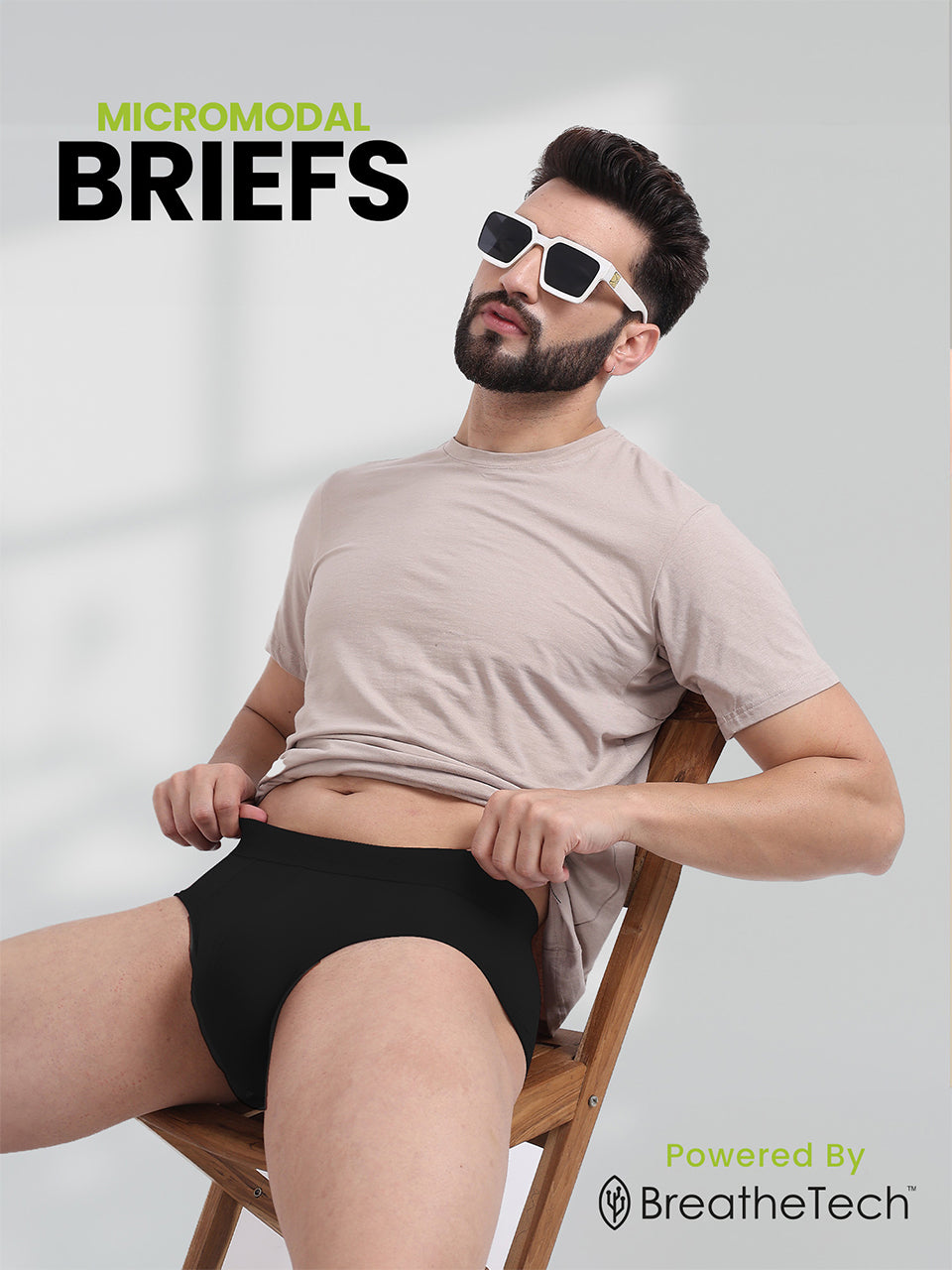 Men's Brief And Women's Hipster Panties (Pack of 2)