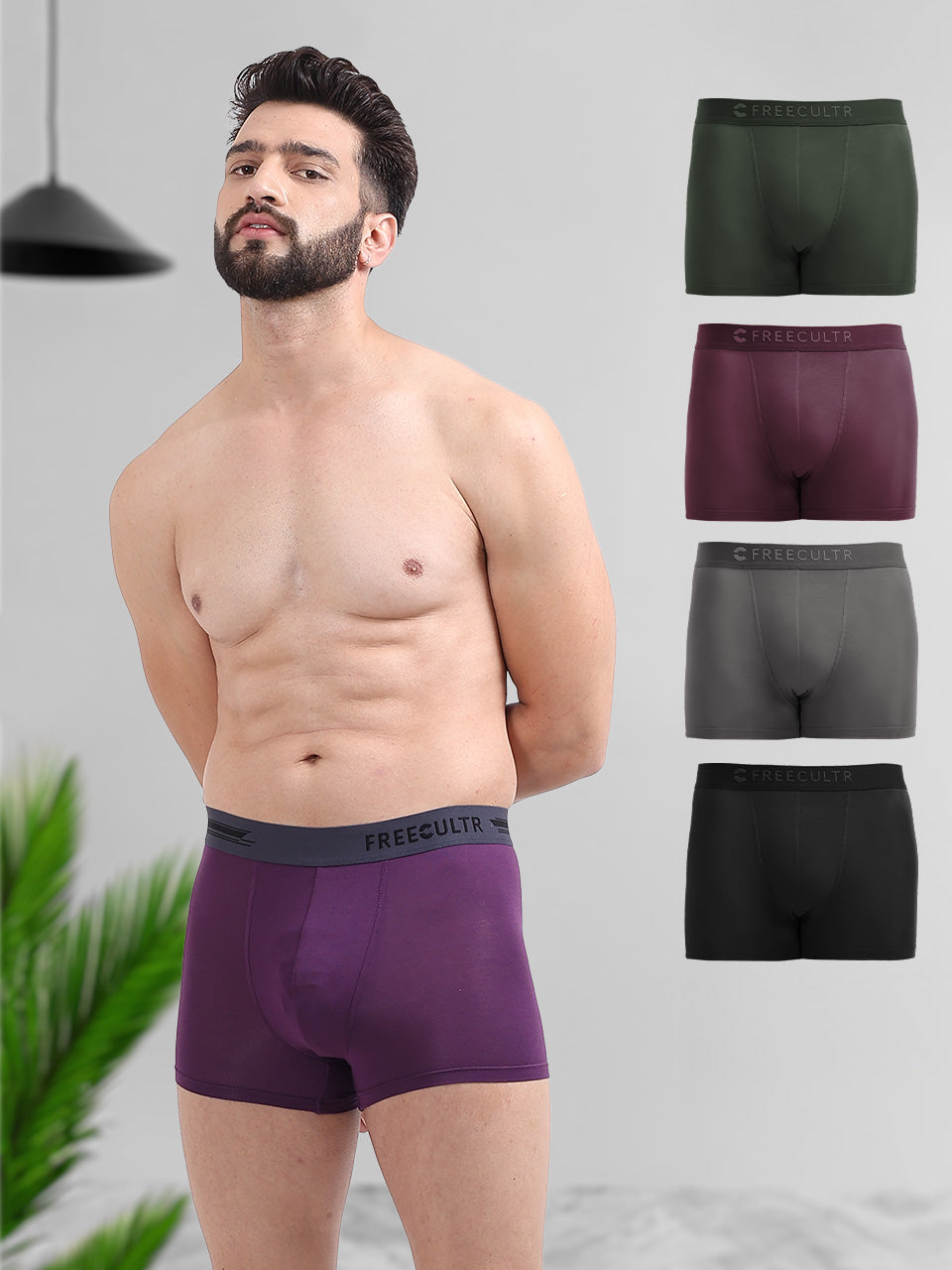 Weekday Special - Men's Anti-Bacterial Micro Modal Trunk (Pack of 5)