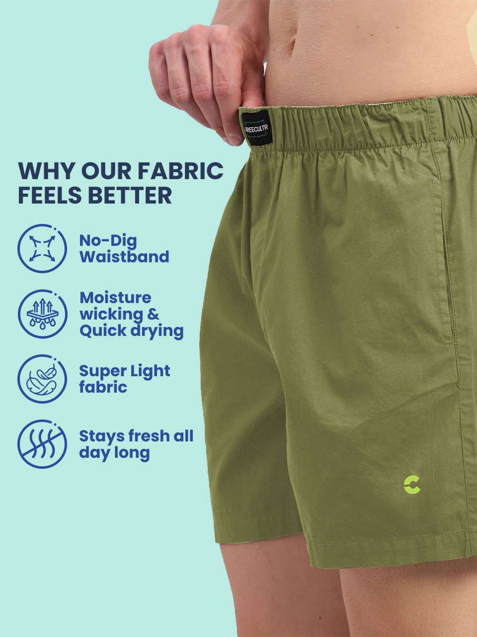 All-Day Boxer Shorts - (Pack of 2)