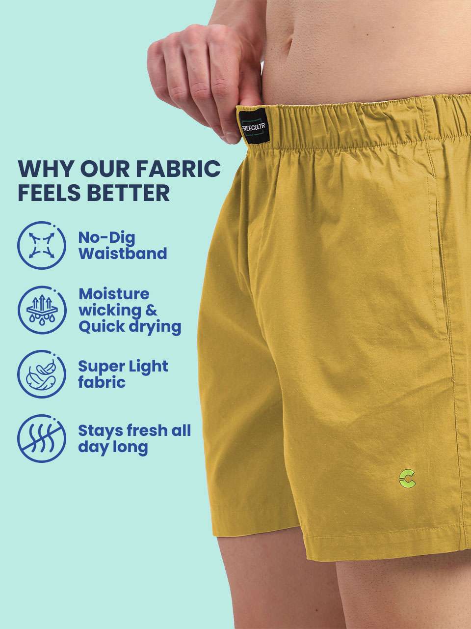 All-Day Boxer Shorts - (Pack of 2)