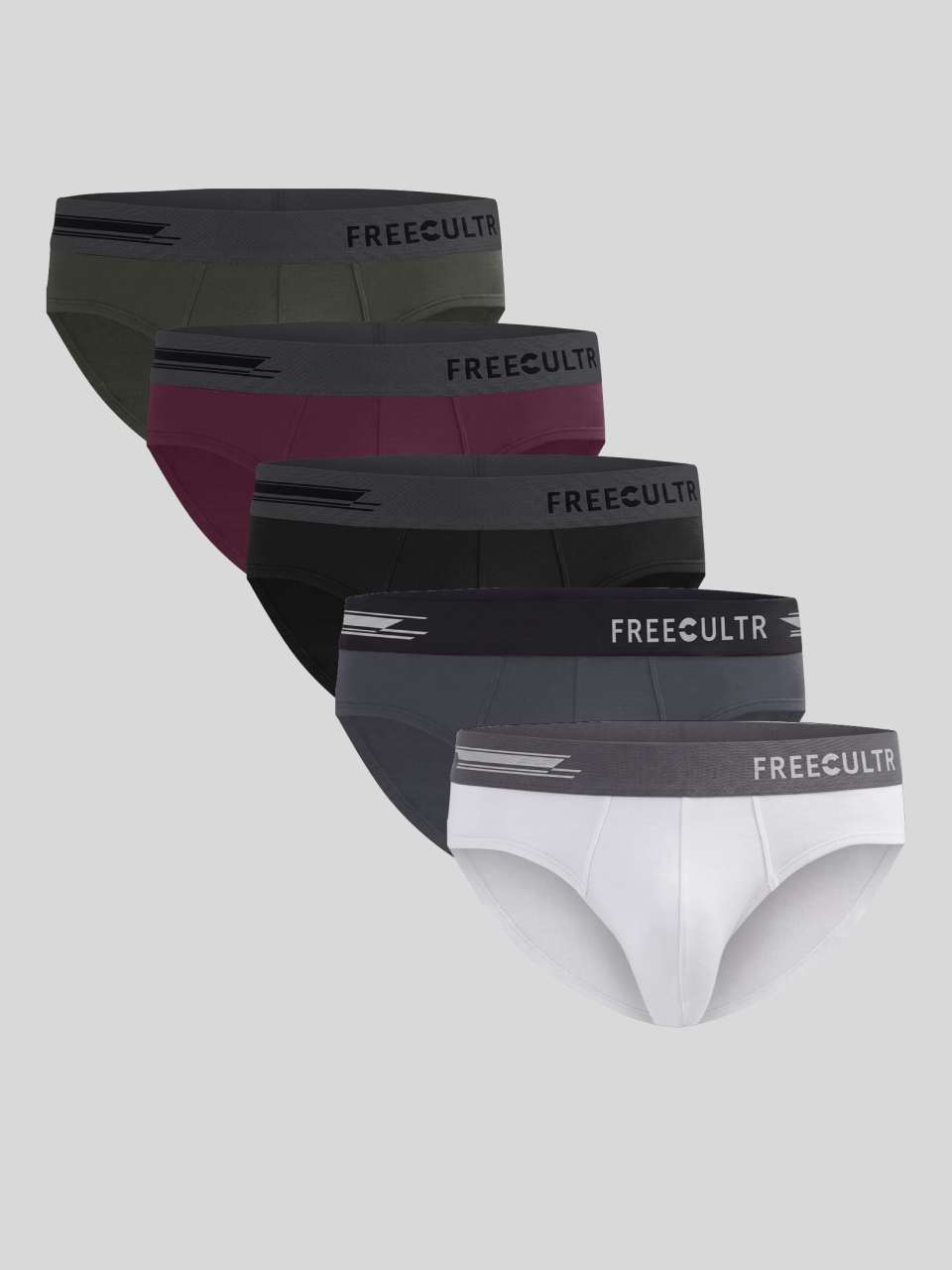 Men's Anti-Bacterial Micro Modal Brief (Pack of 5)