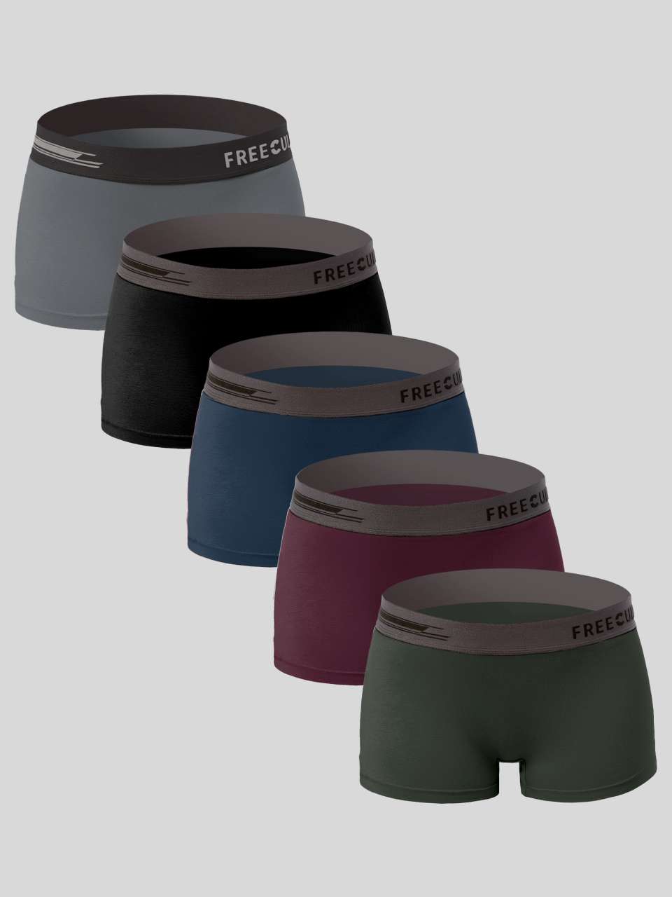 Women's Micro Modal Boy Shorts (Pack of 5)