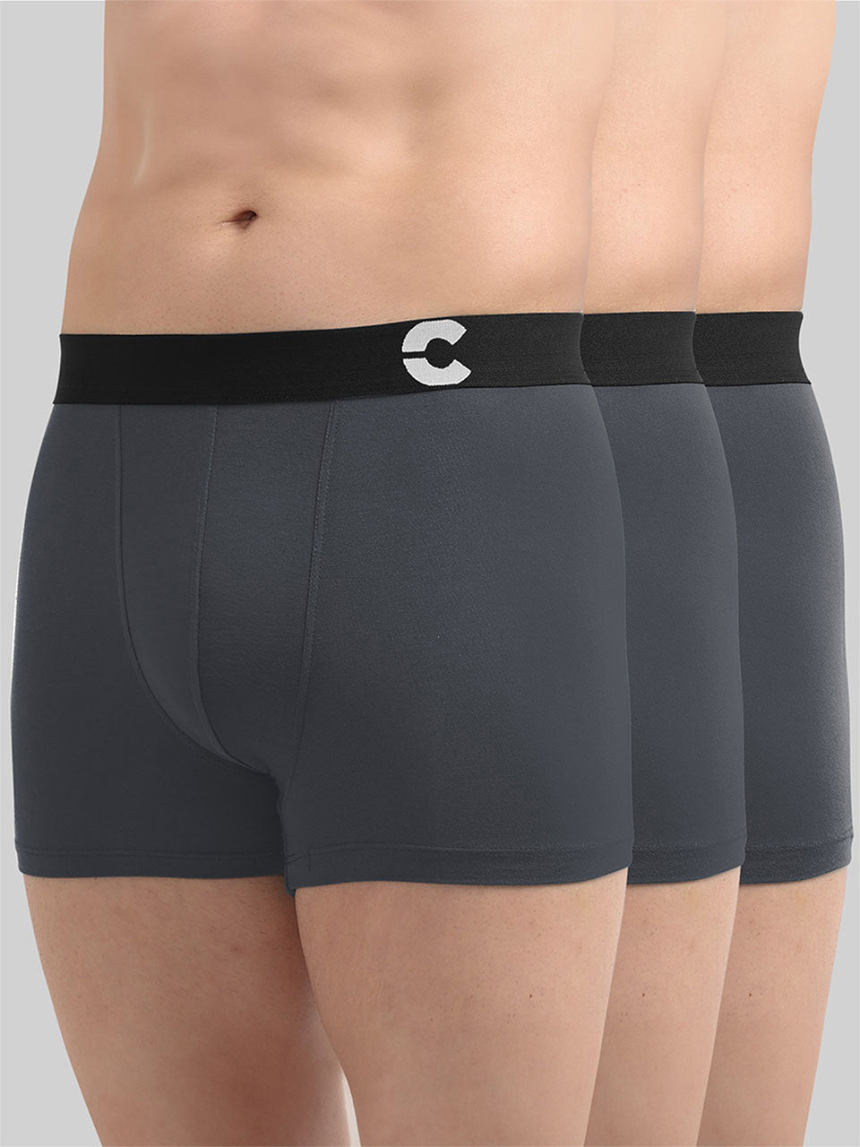 Men's Anti-Bacterial Micro Modal Trunk (Pack of 3)