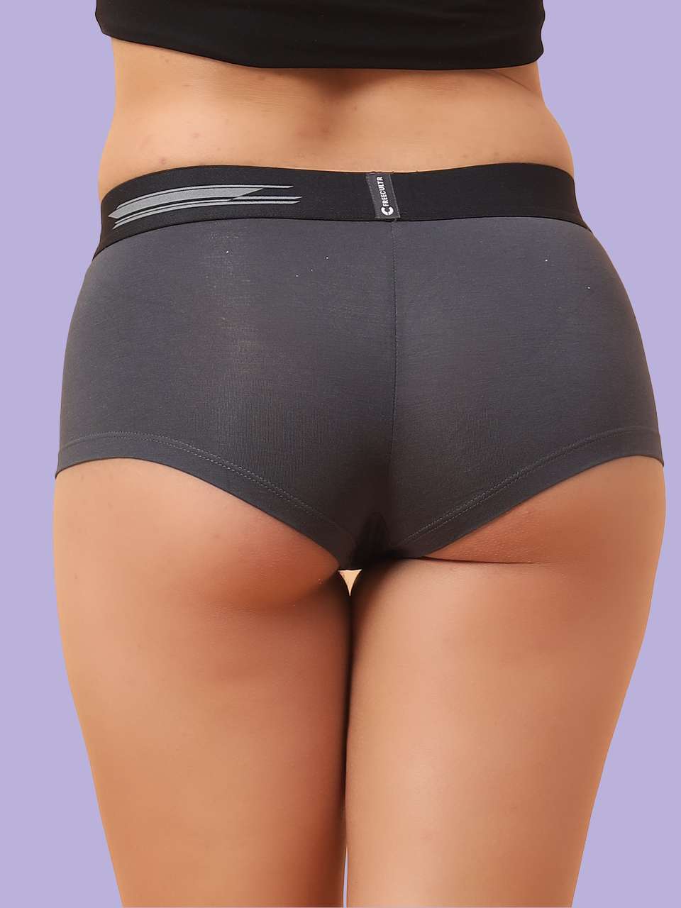 Women Micro Modal Boxer Brief (Pack of 1)