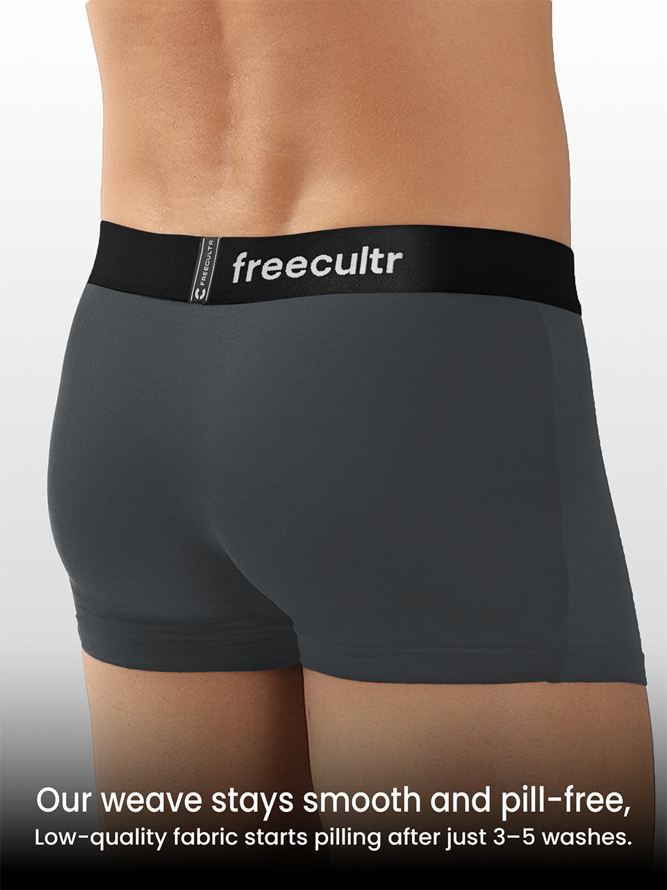 Men's Anti-Bacterial Micro Modal Trunk (Pack of 3)