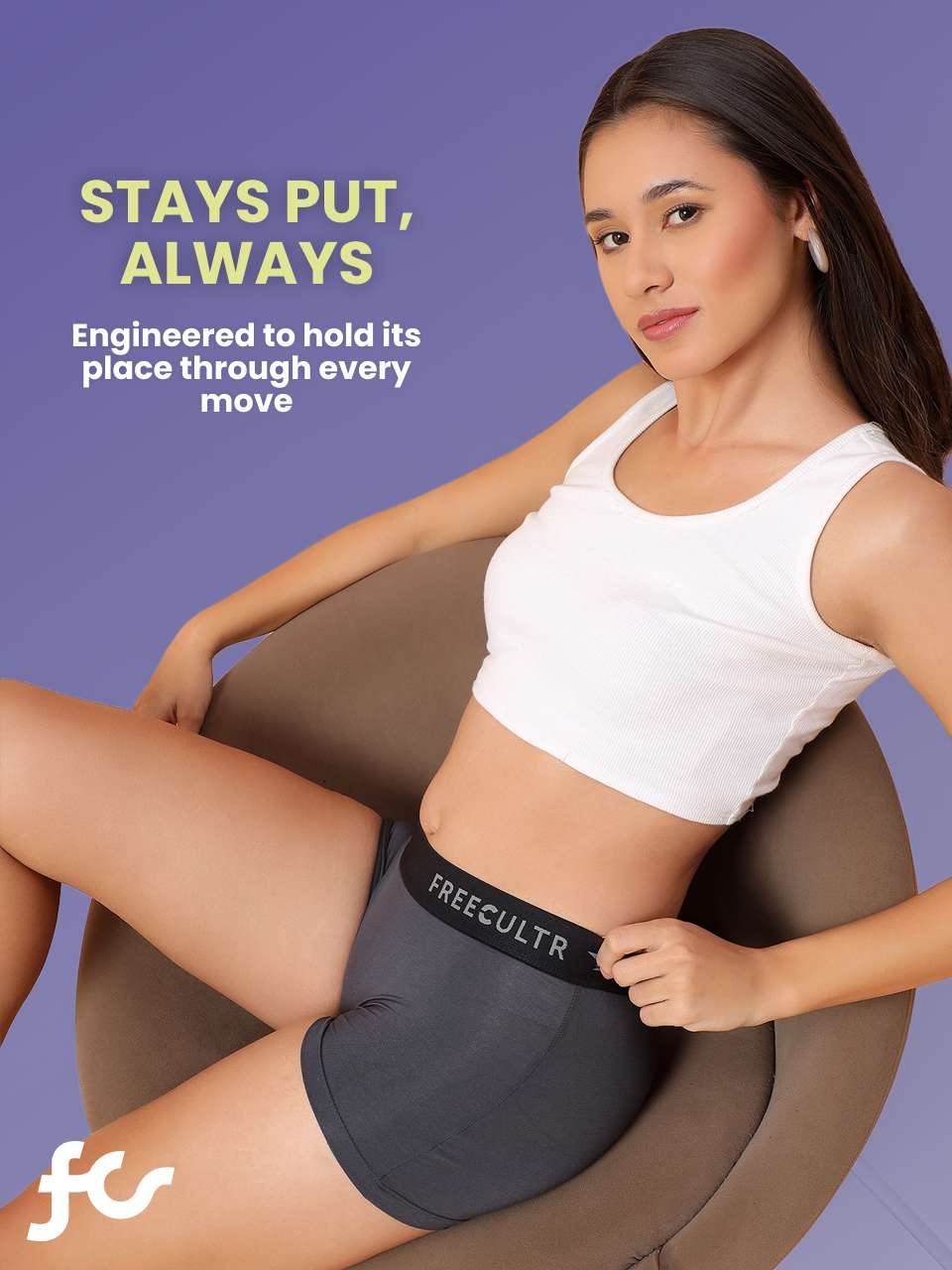 Women's Micro Modal Boy Shorts (Pack of 1)