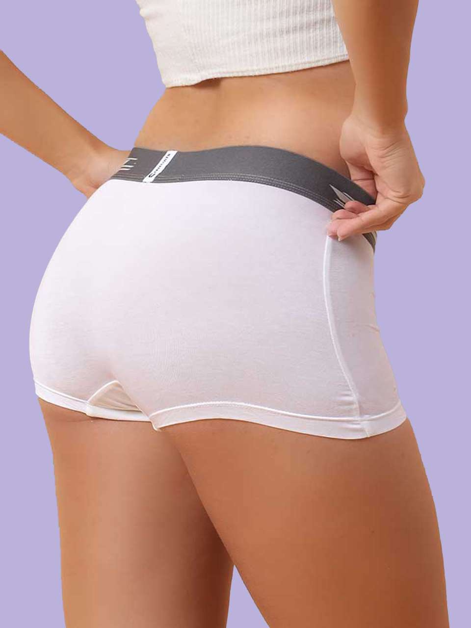 Women's Micro Modal Boy Shorts (Pack of 5)