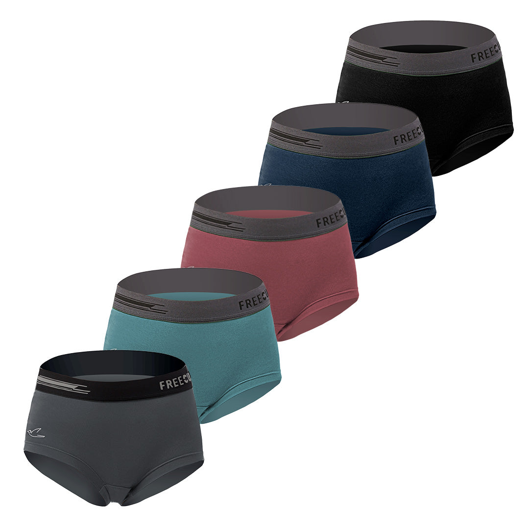 Women's Micro Modal Boxer Brief (Pack of 5)