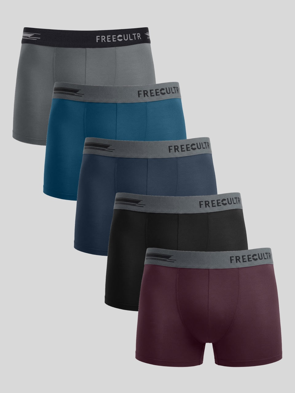 Men's Anti-Bacterial Micro Modal Trunk (Pack of 5)