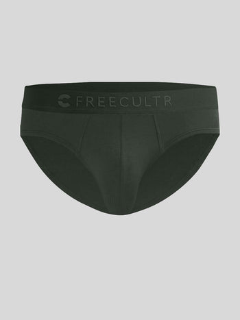 Men's Anti-Bacterial Micro Modal Brief in Solid Waistband (Pack of 1)