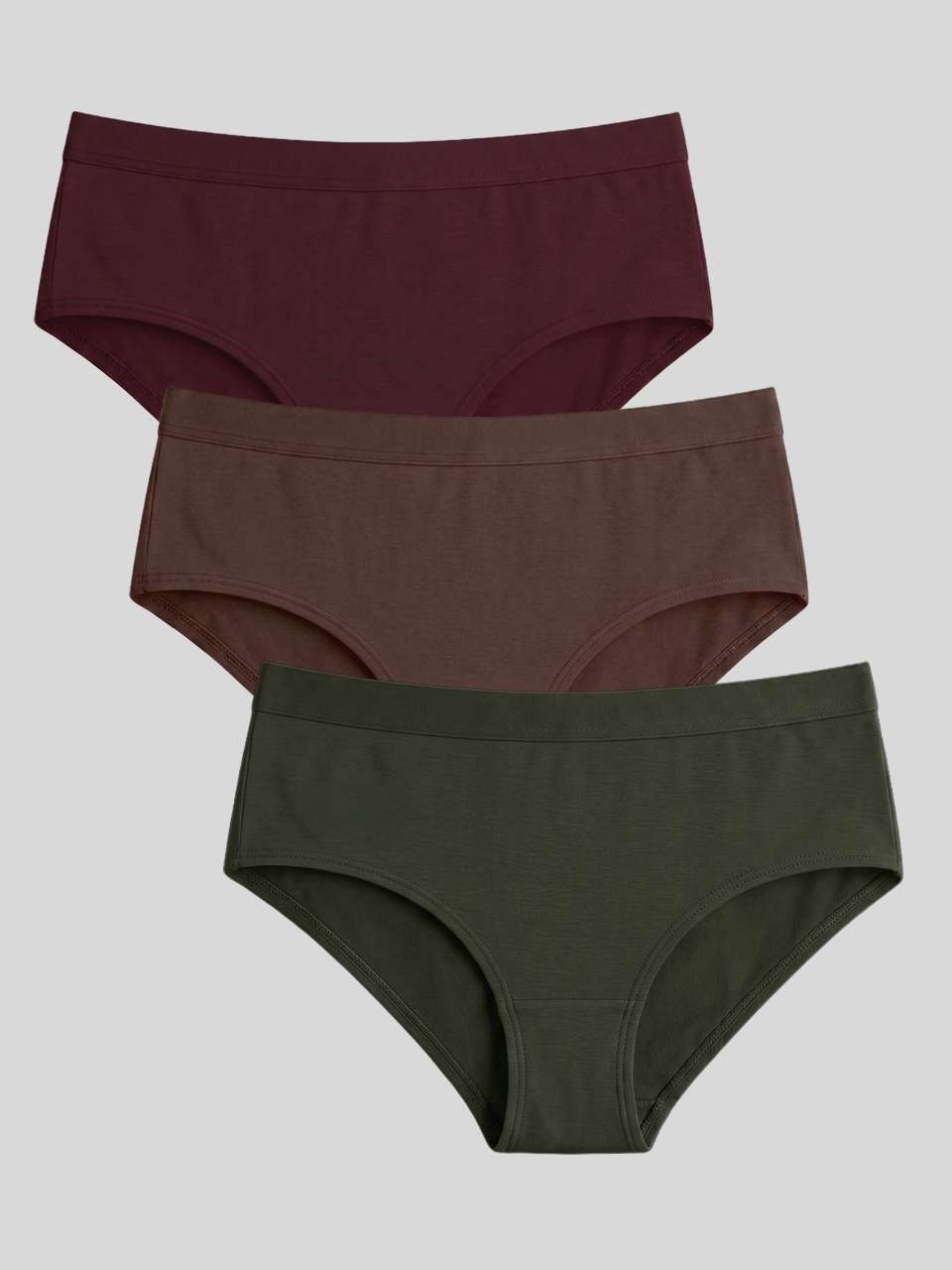 Micromodal Mid Rise Hipster pack of 3