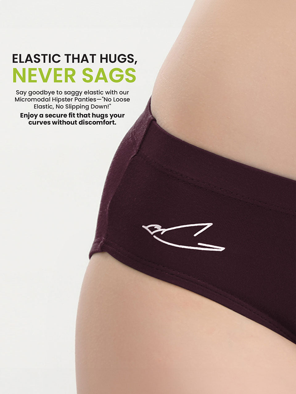 Micromodal Mid Rise Hipster pack of 5