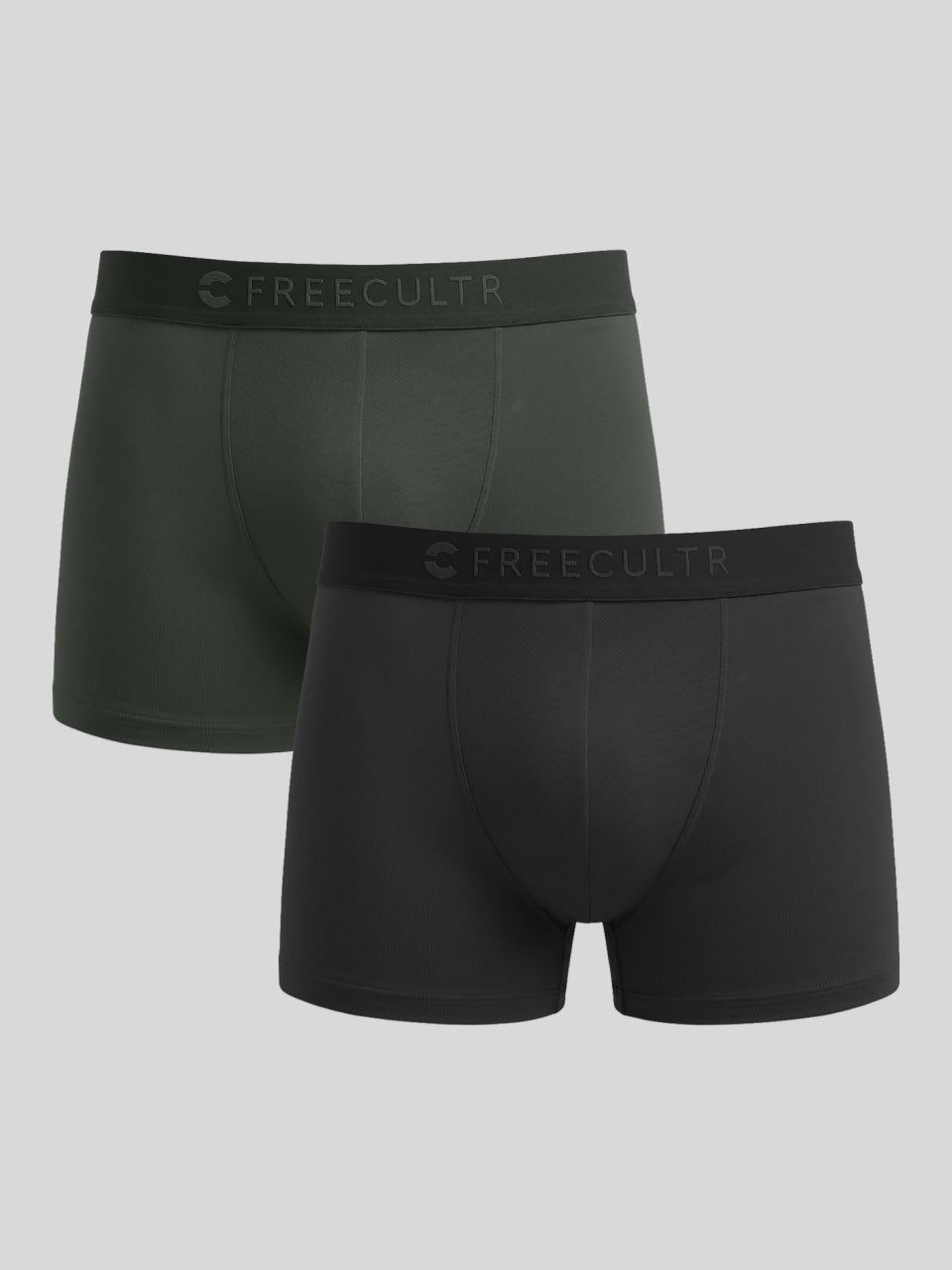 Men's Anti-Bacterial Micro Modal Trunk in Solid Waistband (Pack of 2)