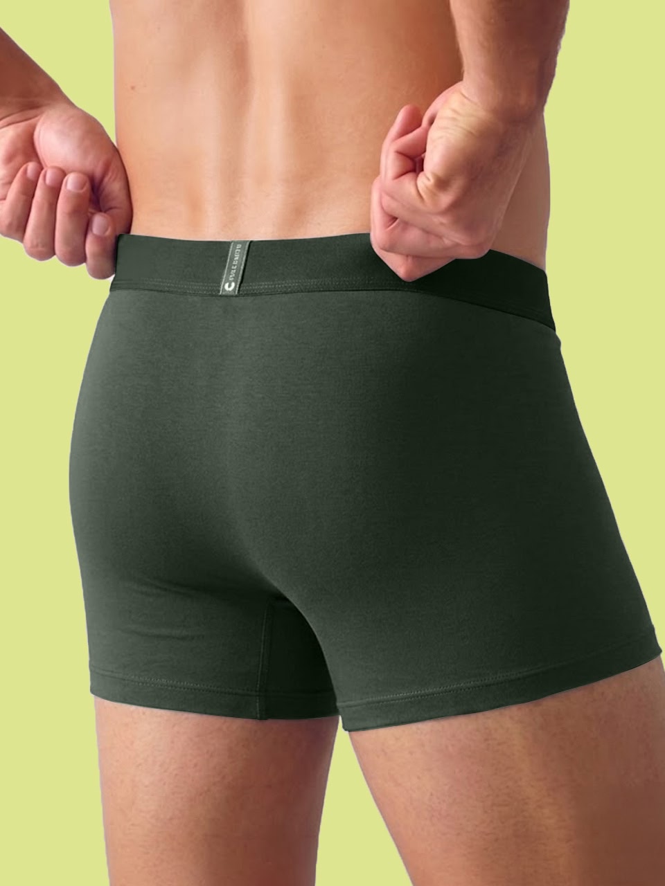 Men's Anti-Bacterial Micro Modal Trunk in Solid Waistband (Pack of 2)