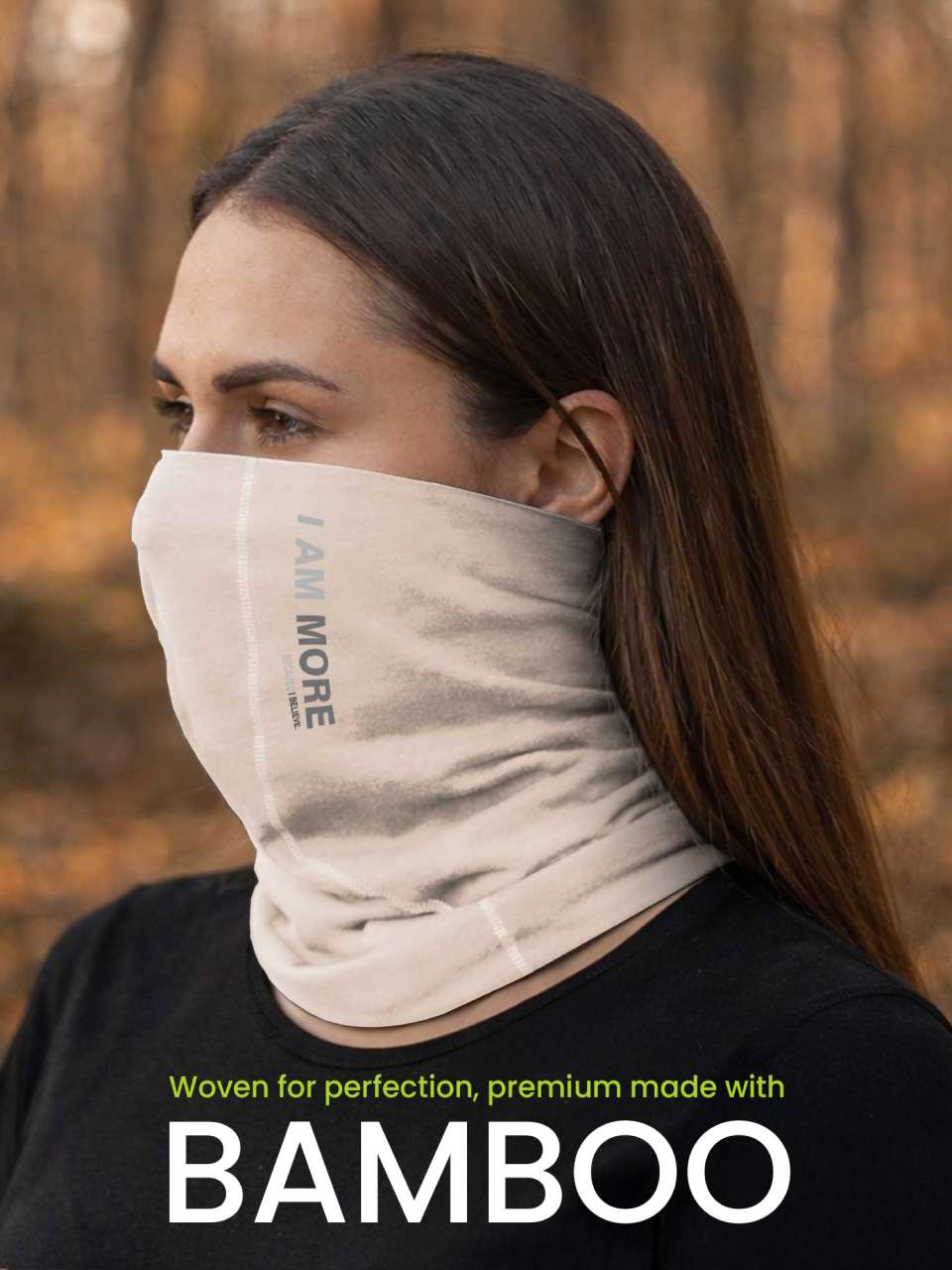 Unisex Organic Bandana Masks - Printed (Pack of 3)