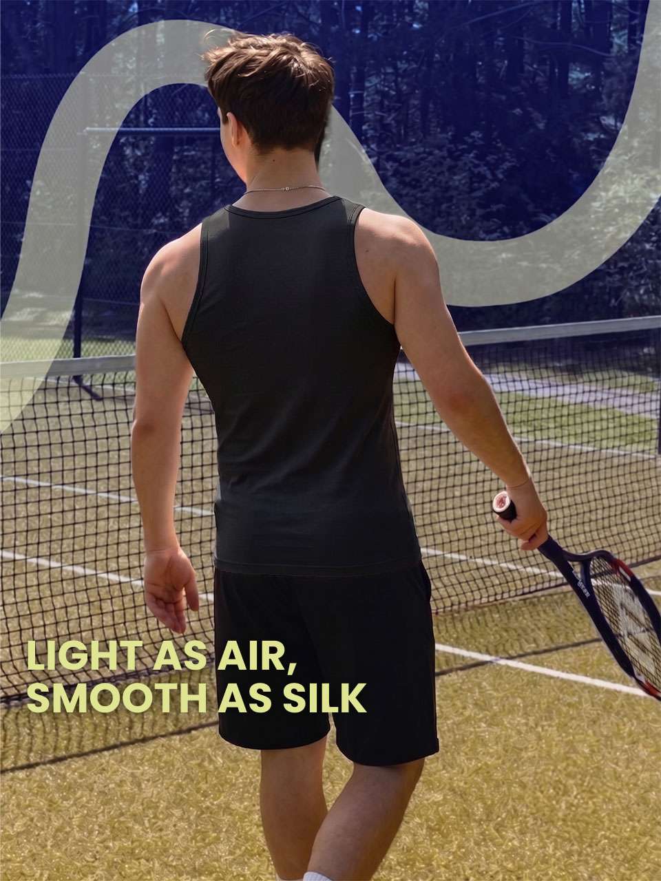Twin Skin Organic Bamboo Vest - Comfort Fit (Pack Of 1)