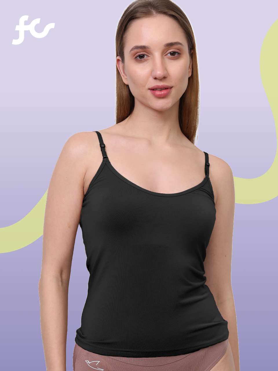 Ultra-Soft Micromodal Camisole Top - Pack of 3