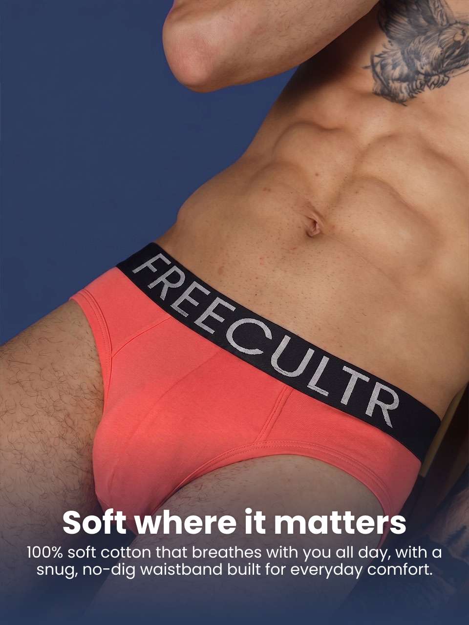 Men's Organic Cotton Briefs Pack of 3