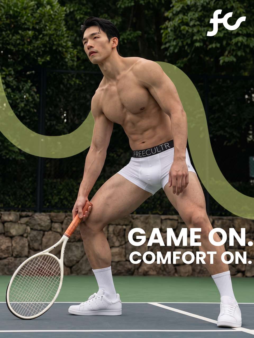 Men's Organic Cotton Trunks Pack of 4