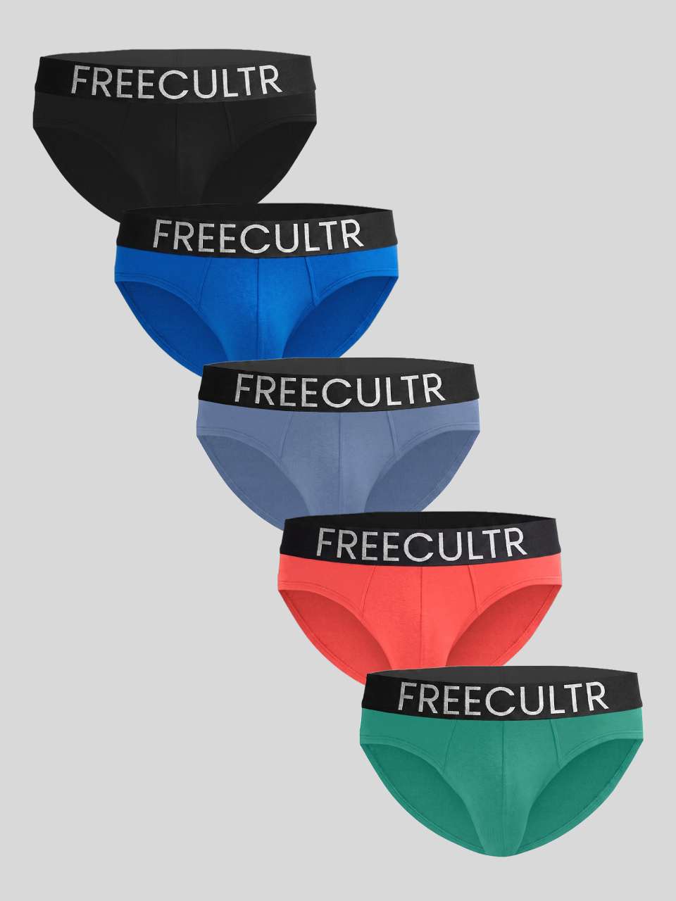 Men's Organic Cotton Briefs Pack of 5