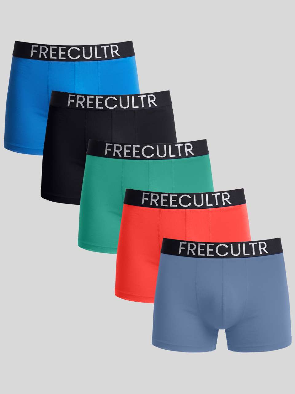 Men's Organic Cotton Trunks Pack of 5