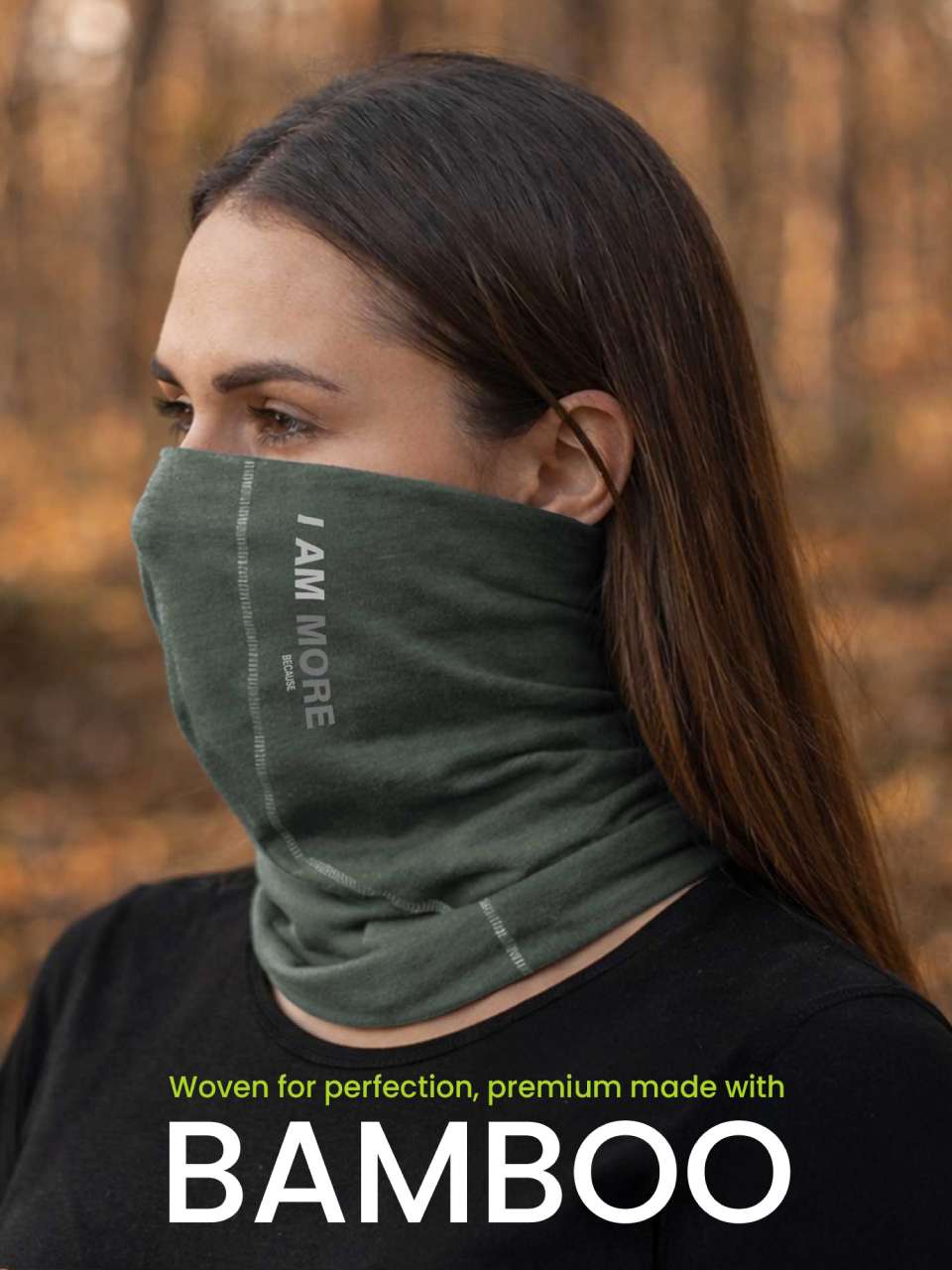 Unisex Organic Bandana Masks - Printed (Pack of 1)