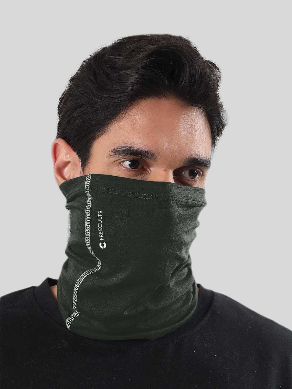 Unisex Organic Bandana Masks - Plain (Pack of 5)