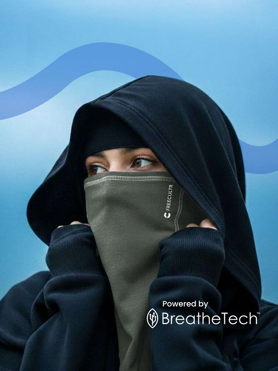 Unisex Organic Bandana Masks - Plain (Pack of 5)
