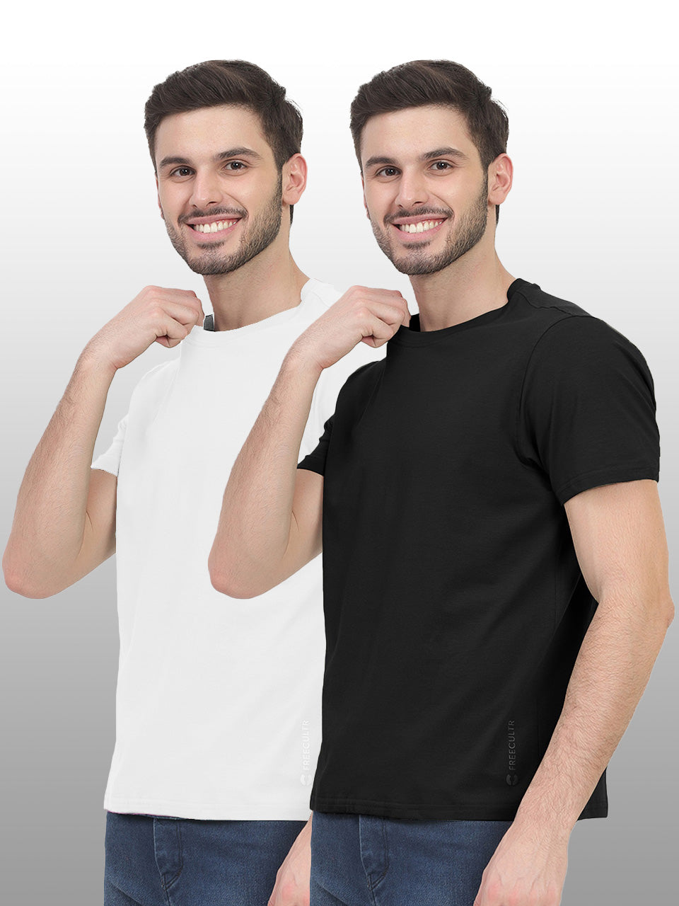 Truly Classic Organic Cotton T-shirts - Pack Of 2
