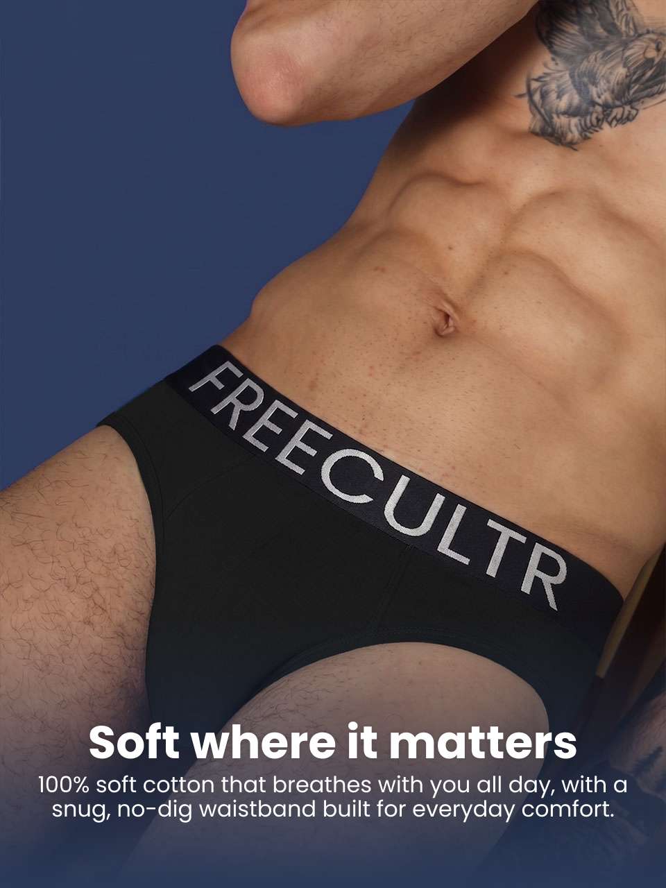 Men's Organic Cotton Briefs Pack of 3