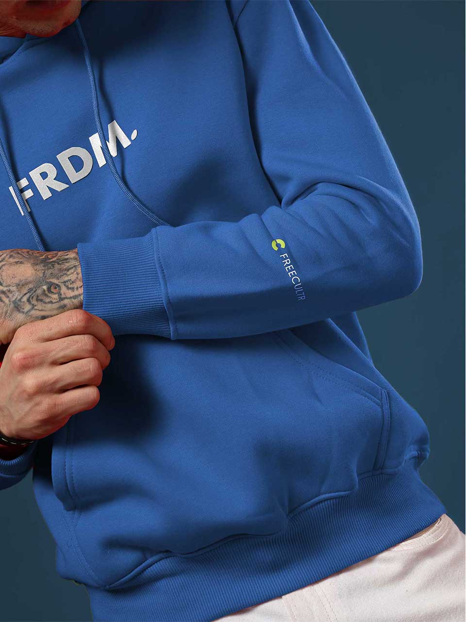 FRDM. Royal Blue Hoodie