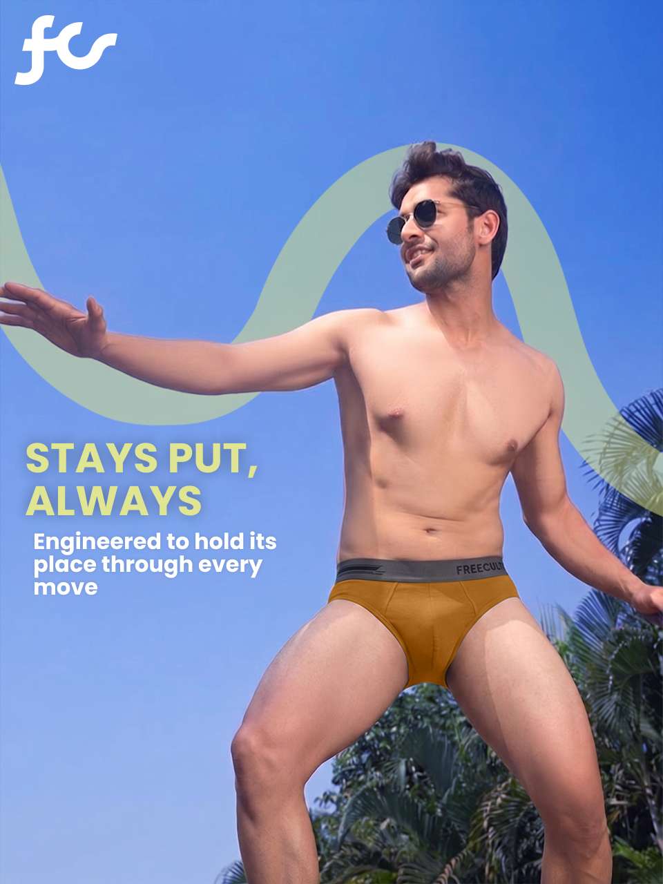 Men's Anti-Bacterial Micro Modal Brief in Contrast Waistband (Pack of 1)