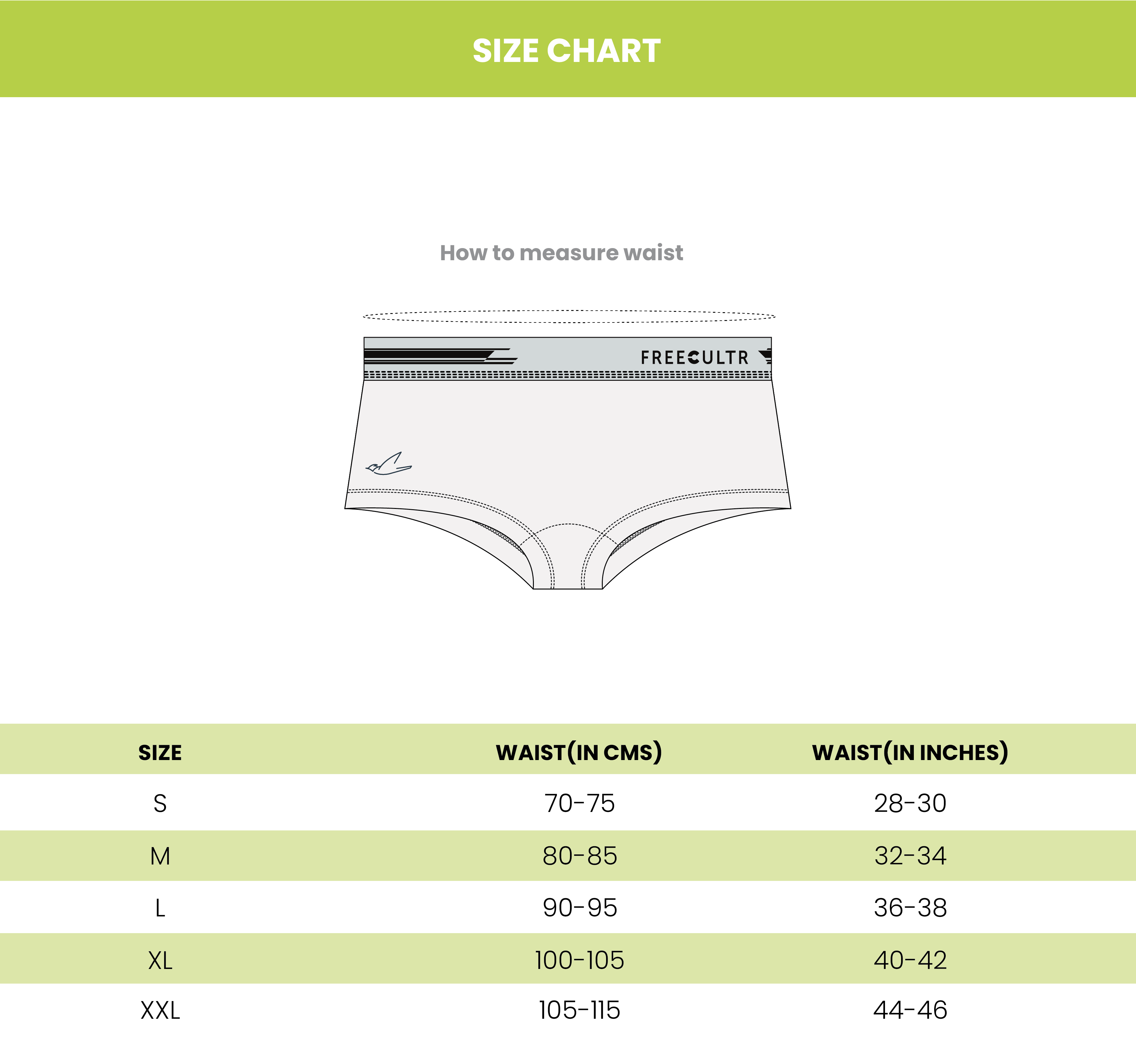 size chart image