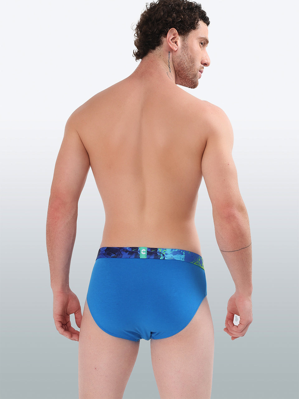 Men's Cotton Abstract Waistband Brief – Pack of 3