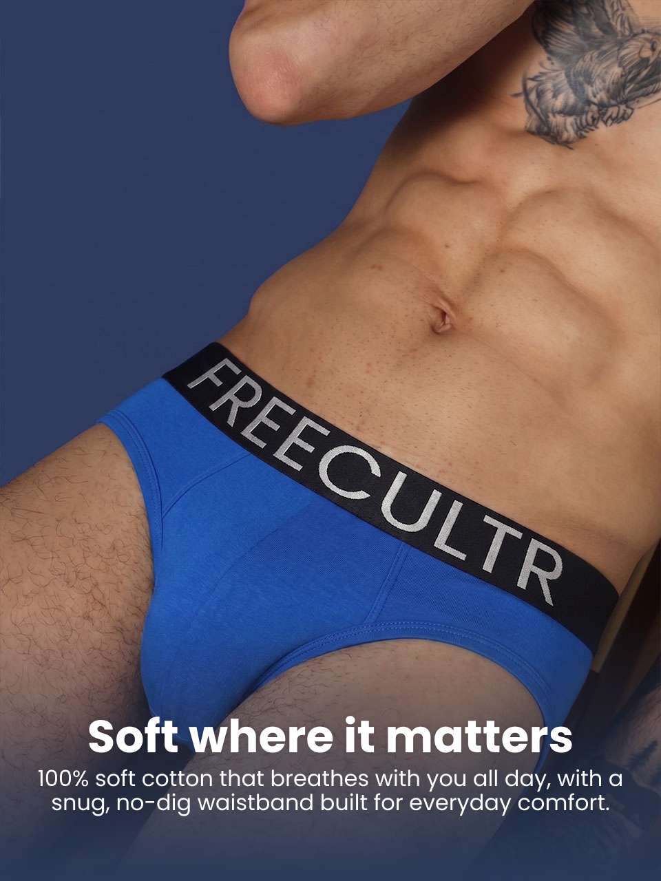 Men's Organic Cotton Briefs Pack of 3