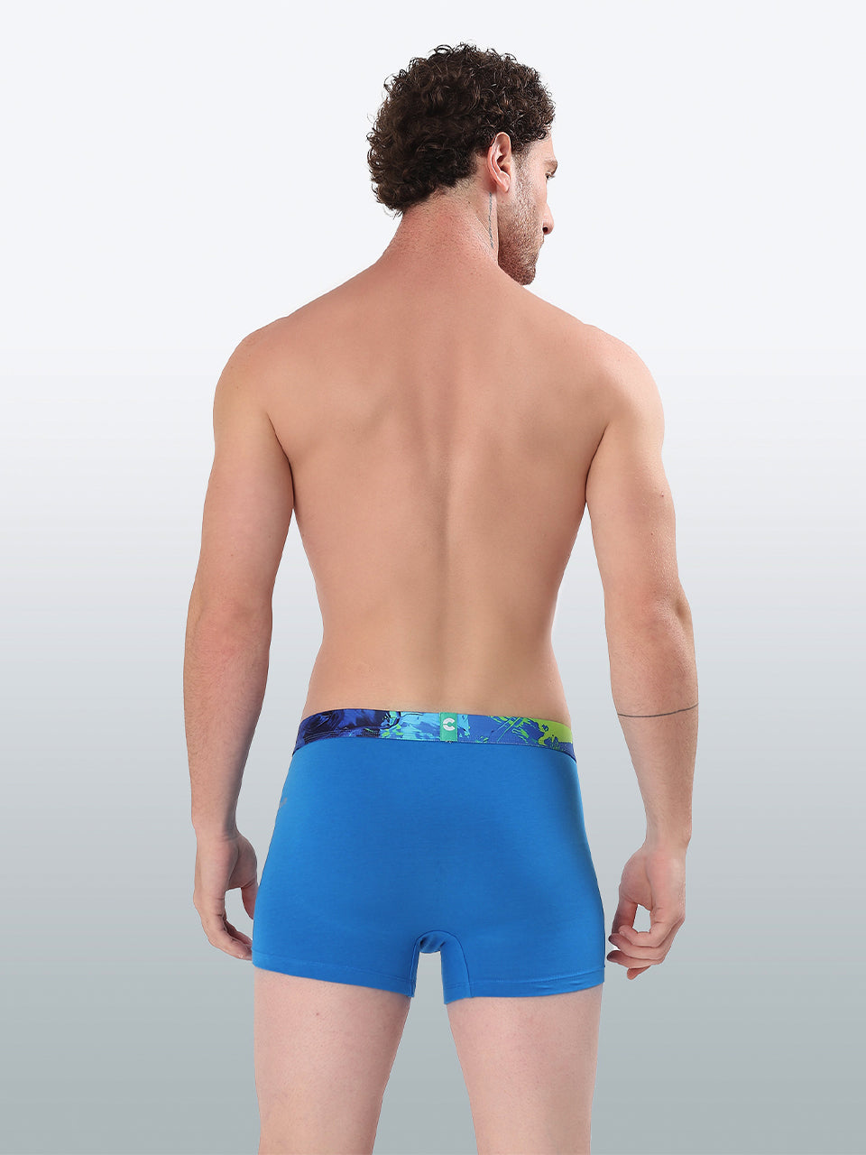 Men's Cotton Abstract Waistband Trunk – Pack of 2