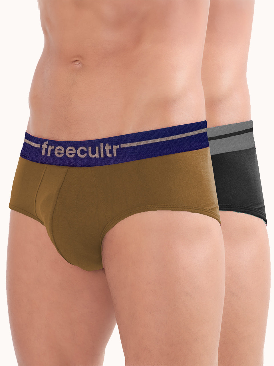 Men’s Adaptive Cotton Stretch Briefs Pack of 2