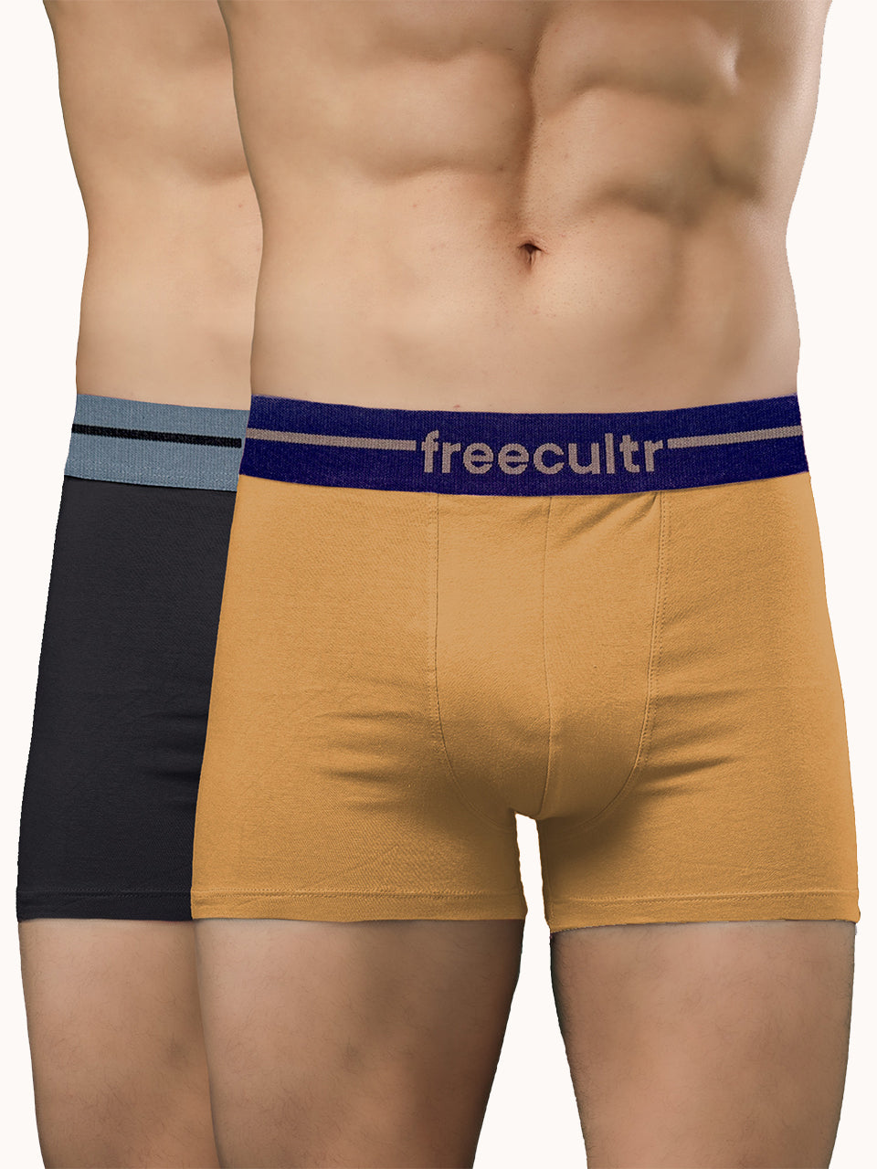 Men’s Adaptive Cotton Stretch Trunks Pack of 2