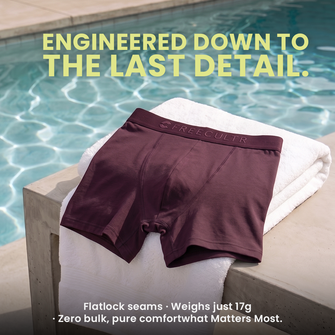 Men's Anti-Bacterial Micro Modal Plain Trunk (Pack of 5)- Test