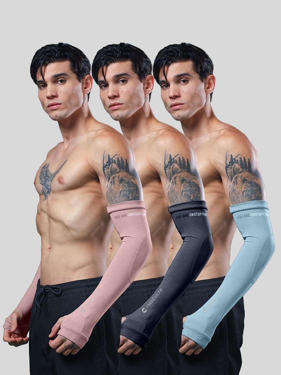 Golden Arm Sleeves (Pack of 3)